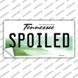 Spoiled Tennessee Novelty Sticker Decal Small