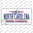 North Carolina Background Novelty Sticker Decal Small