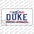 Duke North Carolina Novelty Sticker Decal Small