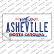 Asheville North Carolina Novelty Sticker Decal Small