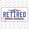 Retired North Carolina Novelty Sticker Decal Small