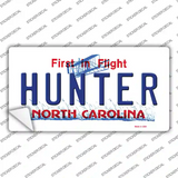 Hunter North Carolina Novelty Sticker Decal Small