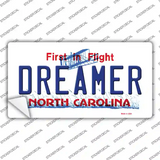 Dreamer North Carolina Novelty Sticker Decal Small