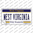 West Virginia Novelty Sticker Decal Small