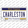 Charleston West Virginia Novelty Sticker Decal Small