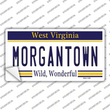 Morgantown West Virginia Novelty Sticker Decal Small