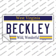 Beckley West Virginia Novelty Sticker Decal Small