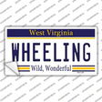 Wheeling West Virginia Novelty Sticker Decal Small