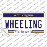 Wheeling West Virginia Novelty Sticker Decal Small