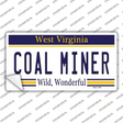 Coal Miner West Virginia Novelty Sticker Decal Small