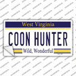 Coon Hunter West Virginia Novelty Sticker Decal Small