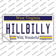 Hillbilly West Virginia Novelty Sticker Decal Small