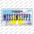 Mississippi Novelty Sticker Decal Small