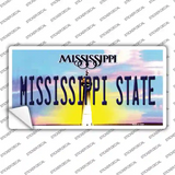 Mississippi State Novelty Sticker Decal Small