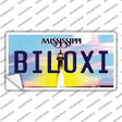 Biloxi Mississippi Novelty Sticker Decal Small