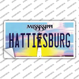 Hattiesburg Mississippi Novelty Sticker Decal Small