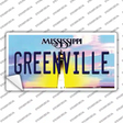 Greenville Mississippi Novelty Sticker Decal Small