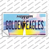 Golden Eagles Mississippi Novelty Sticker Decal Small