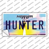 Hunter Mississippi Novelty Sticker Decal Small