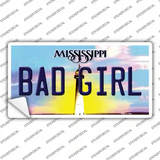 Bad Girl Mississippi Novelty Sticker Decal Small