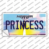 Princess Mississippi Novelty Sticker Decal Small