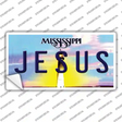 Jesus Mississippi Novelty Sticker Decal Small