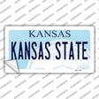 Kansas State Novelty Sticker Decal Small