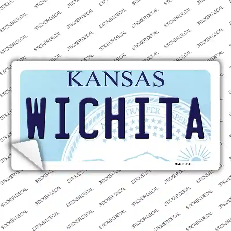 Wichita Kansas Novelty Sticker Decal Small