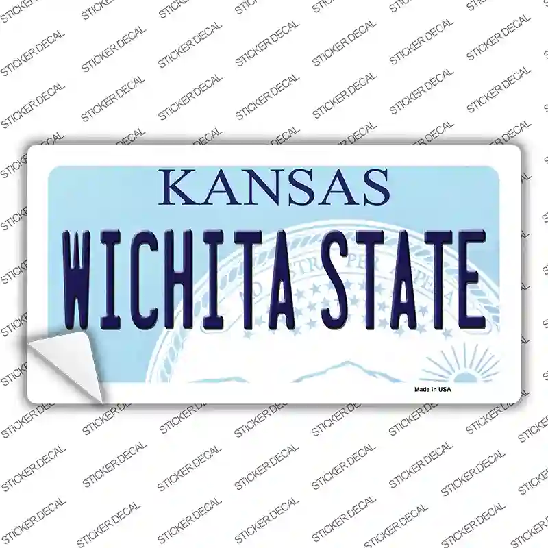 Wichita State Kansas Novelty Sticker Decal Small