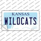 Wildcats Kansas Novelty Sticker Decal Small