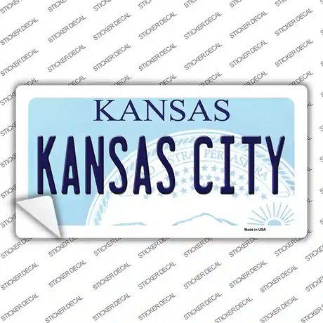 Kansas City Novelty Sticker Decal Small