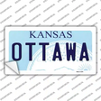 Ottawa Kansas Novelty Sticker Decal Small