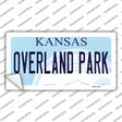 Overland Park Kansas Novelty Sticker Decal Small