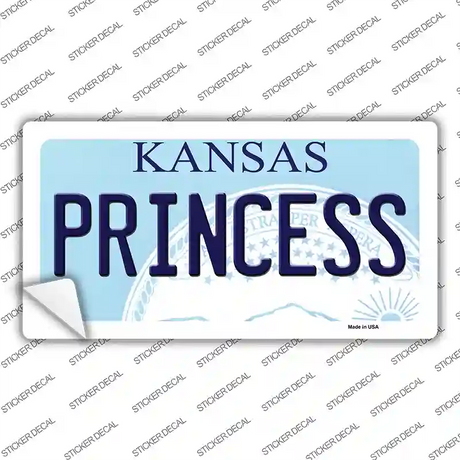 Princess Kansas Novelty Sticker Decal Small