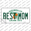 Best Mom Florida Novelty Sticker Decal Small