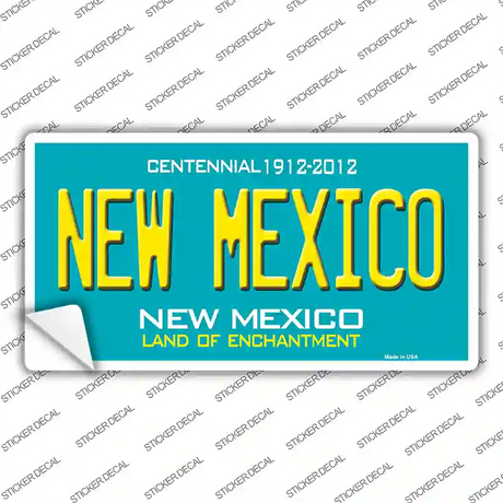 New Mexico Novelty Sticker Decal Small