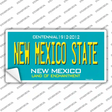 New Mexico State Background Novelty Sticker Decal Small