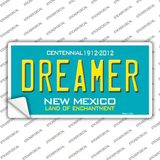 Dreamer New Mexico Novelty Sticker Decal Small