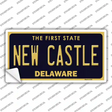 New Castle Delaware Novelty Sticker Decal Small