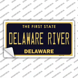 Delaware River Delaware Novelty Sticker Decal Small