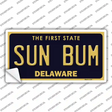 Sun Bum Delaware Novelty Sticker Decal Small