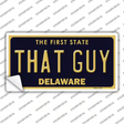 That Guy Delaware Novelty Sticker Decal Small