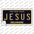 Jesus Delaware Novelty Sticker Decal Small