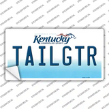 Tailgtr Kentucky Novelty Sticker Decal Small