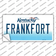 Frankfort Kentucky Novelty Sticker Decal Small