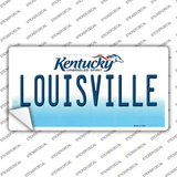 Louisville Kentucky Novelty Sticker Decal Small