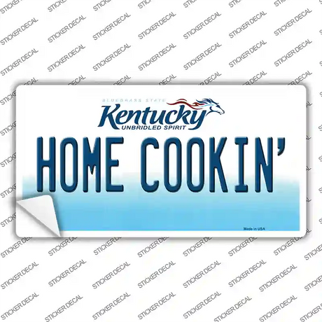 Home Cookin Kentucky Novelty Sticker Decal Small