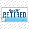 Retired Kentucky Novelty Sticker Decal Small