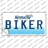 Biker Kentucky Novelty Sticker Decal Small