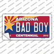 Arizona Centennial Bad Boy Novelty Sticker Decal Small